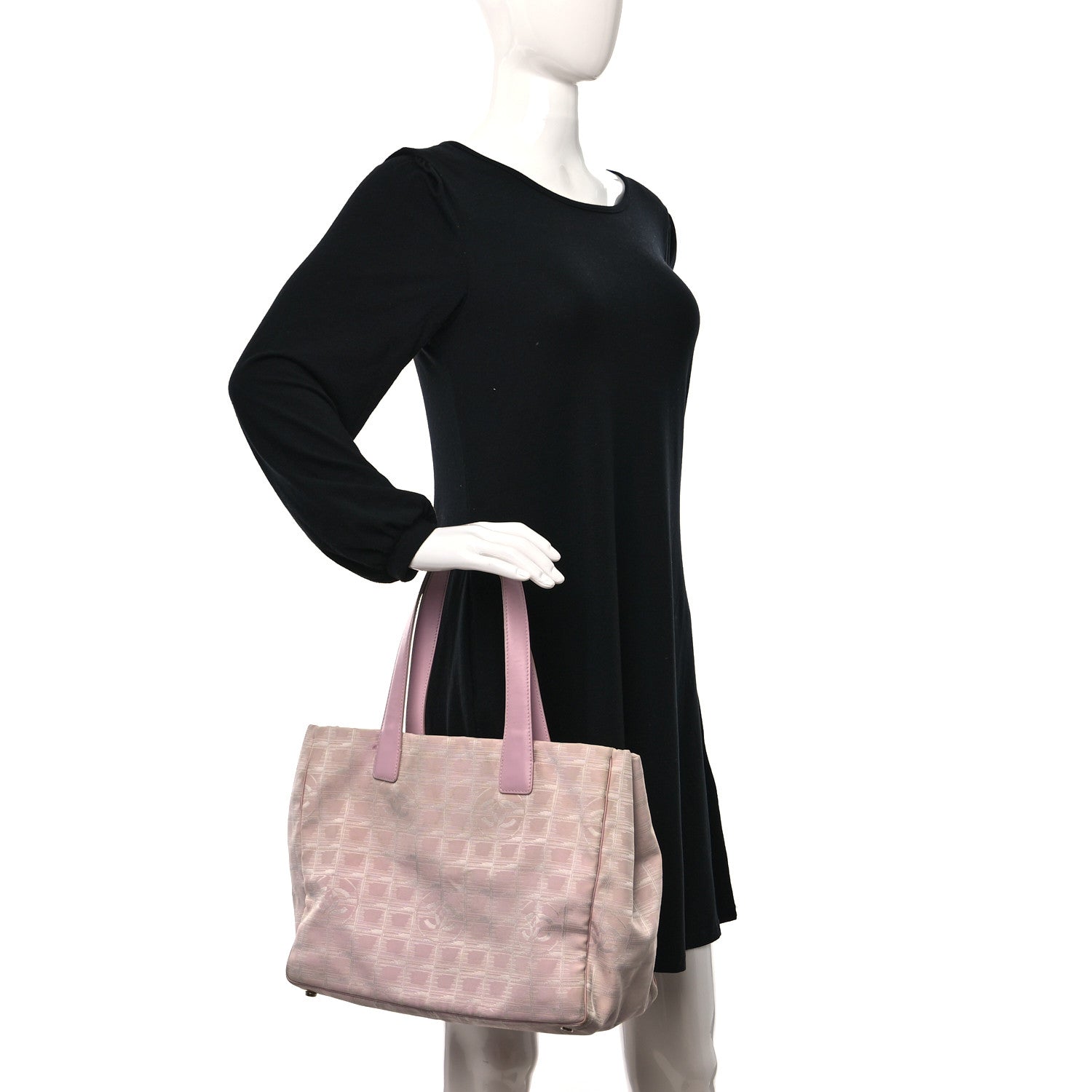 Chanel Nylon Medium Travel Tote Pink 2 of 19
