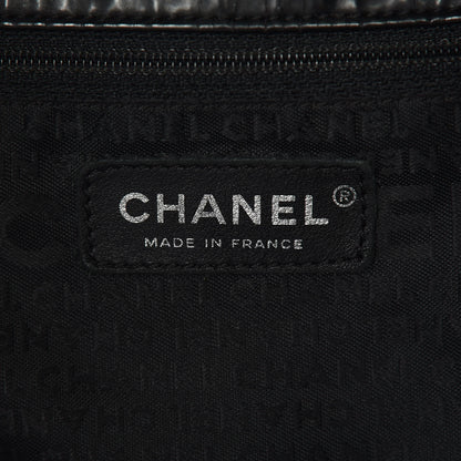 Chanel Vinyl XL Coco Cabas Black 9 of 17