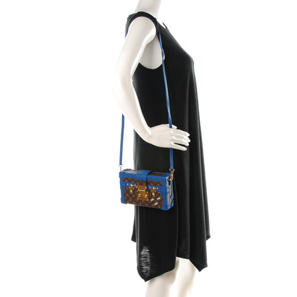Louis Vuitton Monogram Petite Malle Blue Royal 2 of 9