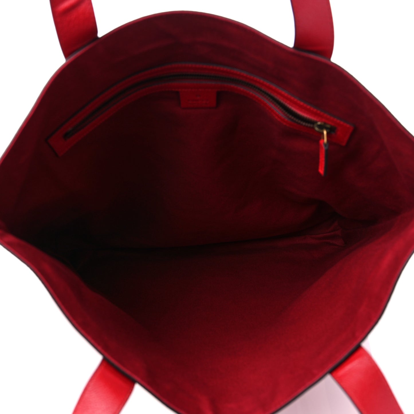 Canvas Calfskin Sylvie Stripe Logo Mens Tote Red White Blue