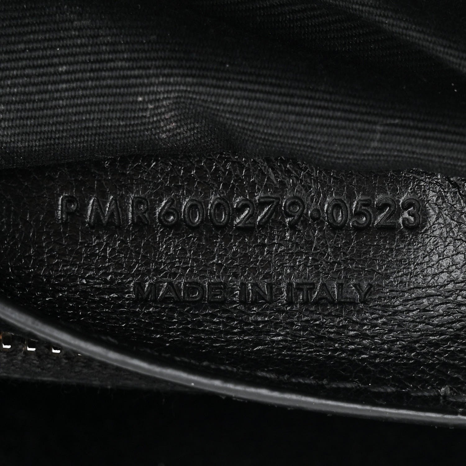 Saint Laurent Sheepskin Matelasse Chevron Monogram Medium College Bag Black 7 of 11