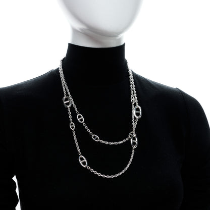 Hermes Sterling Silver Farandole Necklace 120 2 of 6