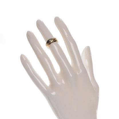 Cartier 18k Pink Yellow White Gold Les Must De Trinity Ring 44 3 2 of 7