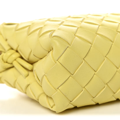 Bottega Veneta Nappa Intrecciato Mini Loop Camera Bag Yellow 8 of 9