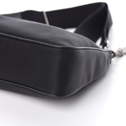 Prada Nylon Re-Edition 2005 Shoulder Bag Black 9 of 11