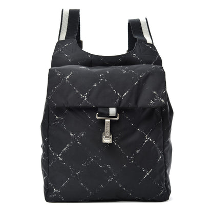 Chanel Nylon Travel Backpack Black 1 of 9