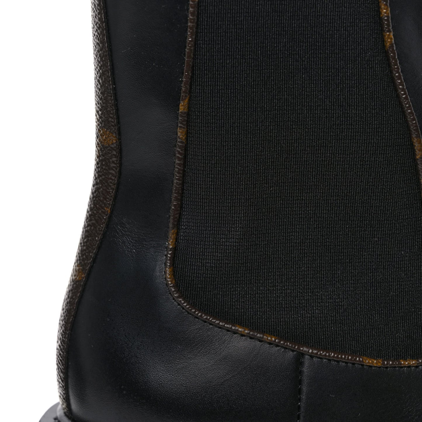 Calfskin Monogram Beaubourg Ankle Boots 39.5 Black