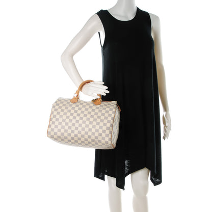 Louis Vuitton Damier Azur Speedy 30 2 of 8