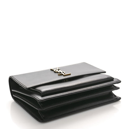 Saint Laurent Calfskin Medium Monogram Sunset Black 4 of 11