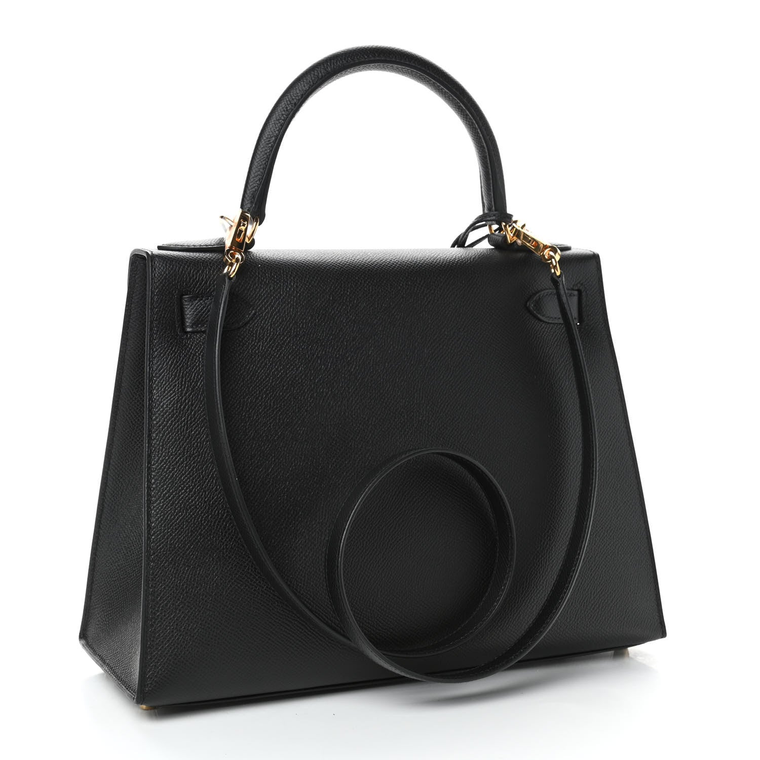 Hermes Epsom Kelly Sellier 28 Black 2 of 11