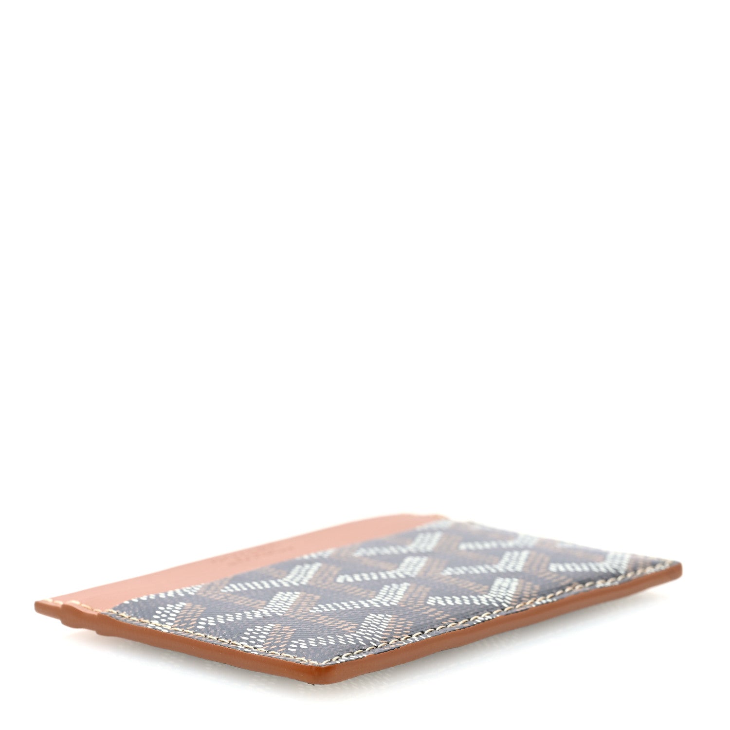 Goyard Goyardine Saint Sulpice Card Holder Black Gold 4 of 7
