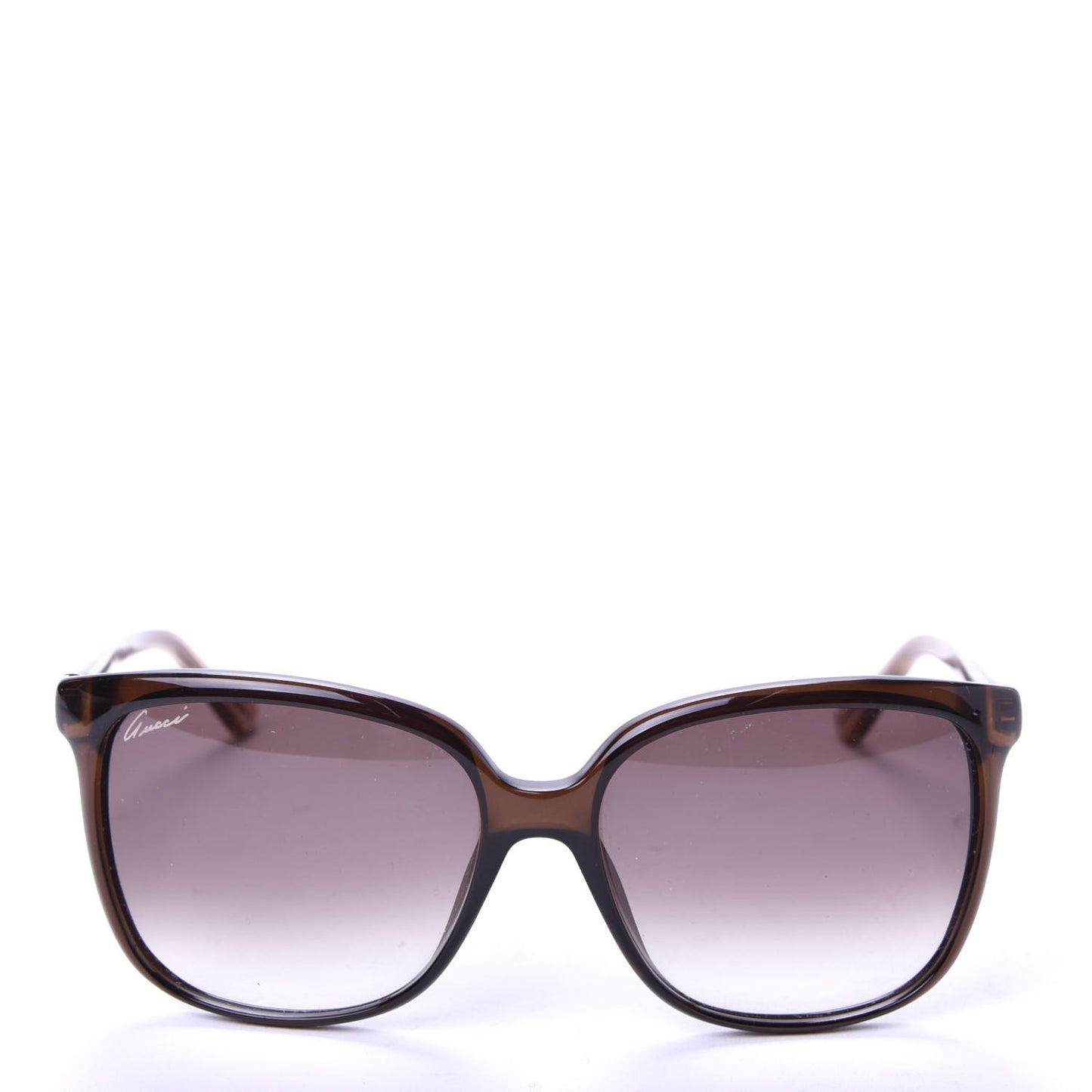 Square Frame Oversized Sunglasses GG3696/S Brown