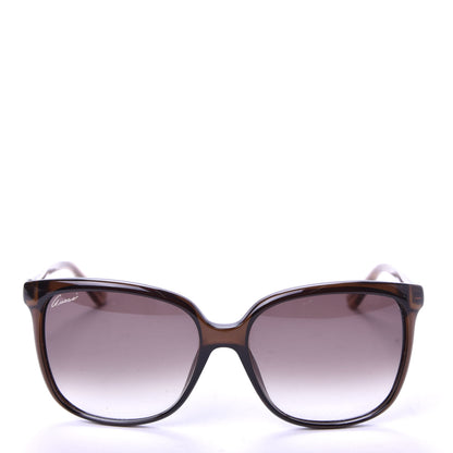 Gucci Square Frame Oversized Sunglasses GG3696/S Brown 2 of 8