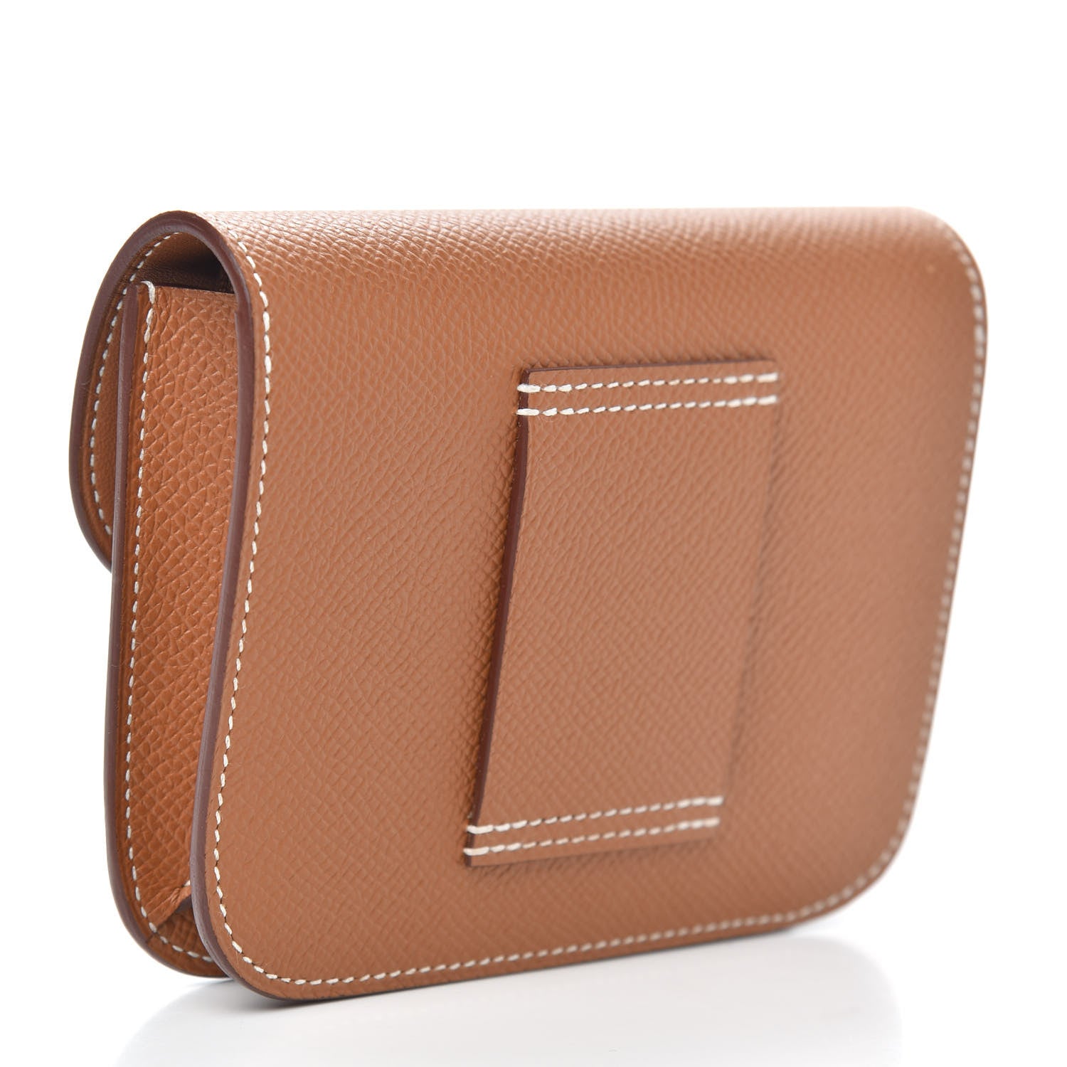 Hermes Epsom Constance Slim Wallet Gold 3 of 10