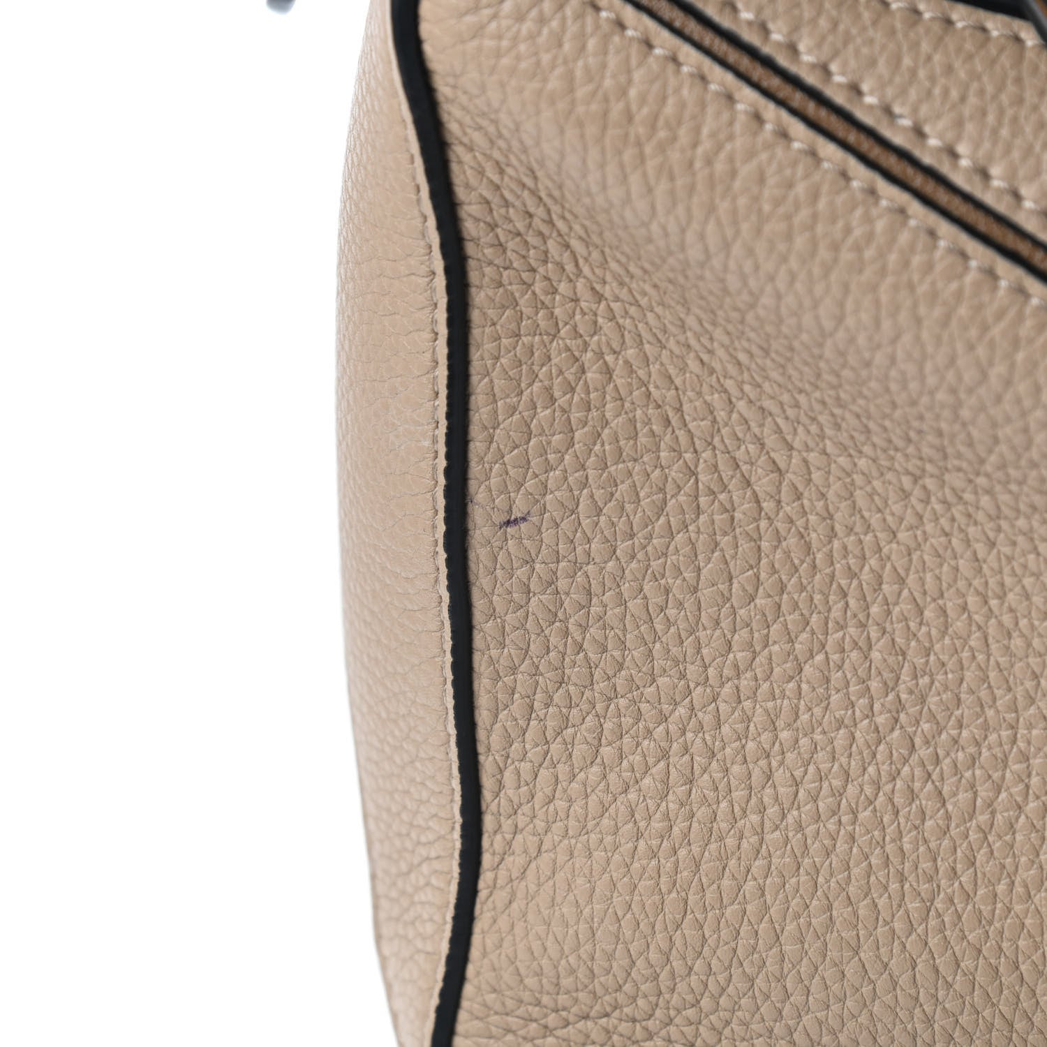 Loewe Grained Calfskin Small Puzzle Bag Sand Mink 10 of 10