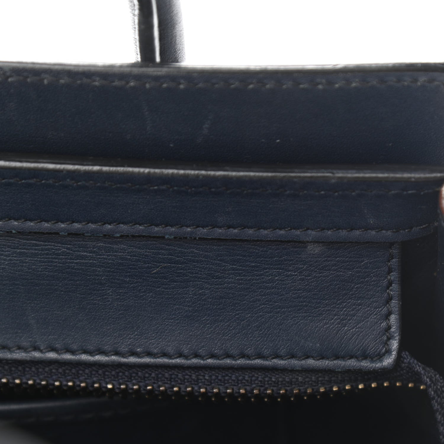 Celine Smooth Drummed Calfskin Nano Tri-Color Luggage Black 10 of 12