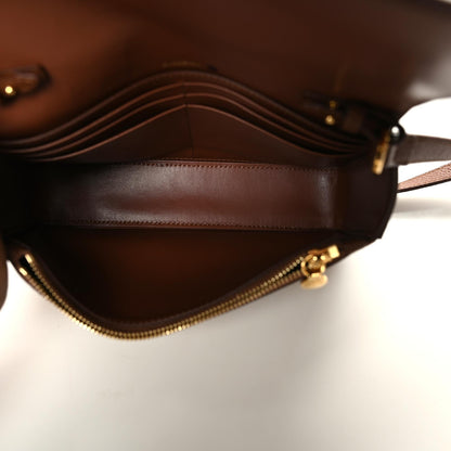 Burberry Calfskin Vintage Check New Hampshire Bag Archive Beige Tan 7 of 9