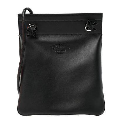 Hermes Milo Lambskin Swift Mini Aline Black 1 of 9