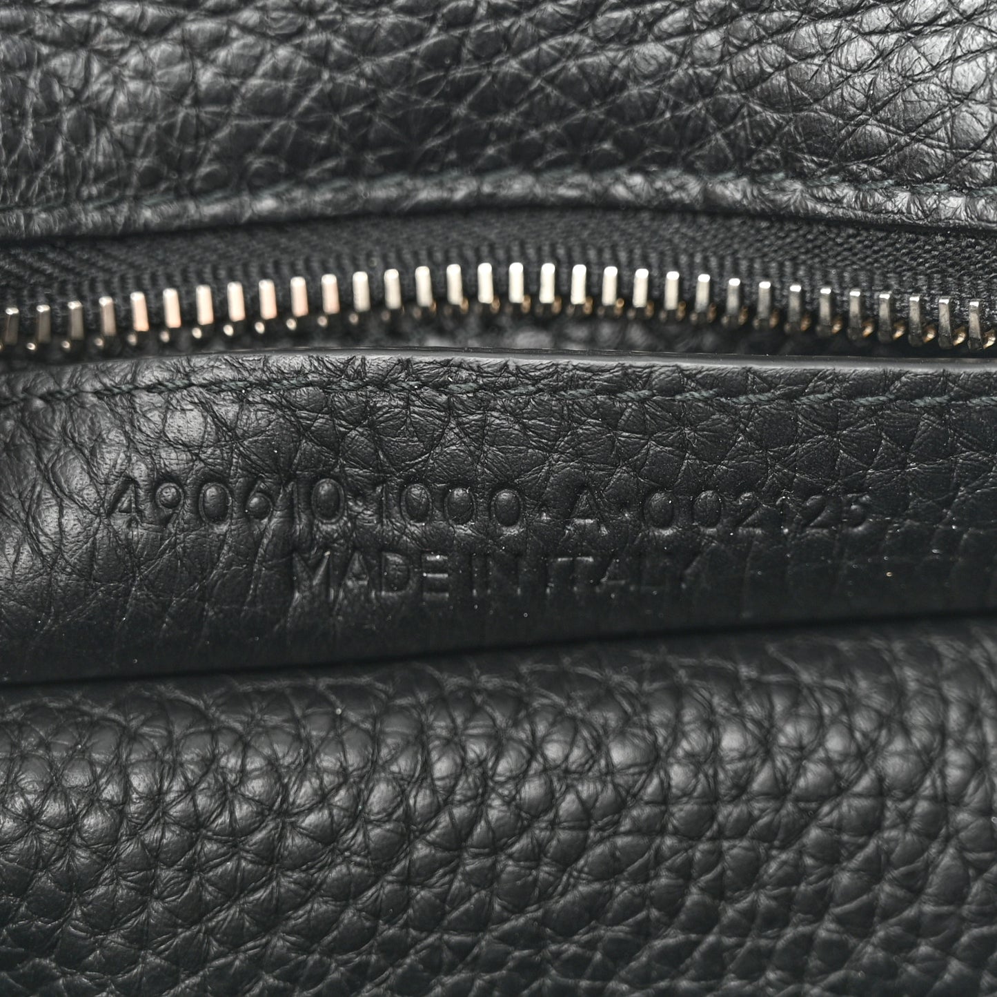 Veau Grana Perforated Blackout Hardware Nano City Black