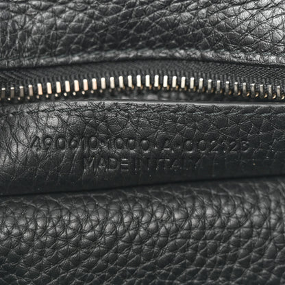 Balenciaga Veau Grana Perforated Blackout Hardware Nano City Black 7 of 11