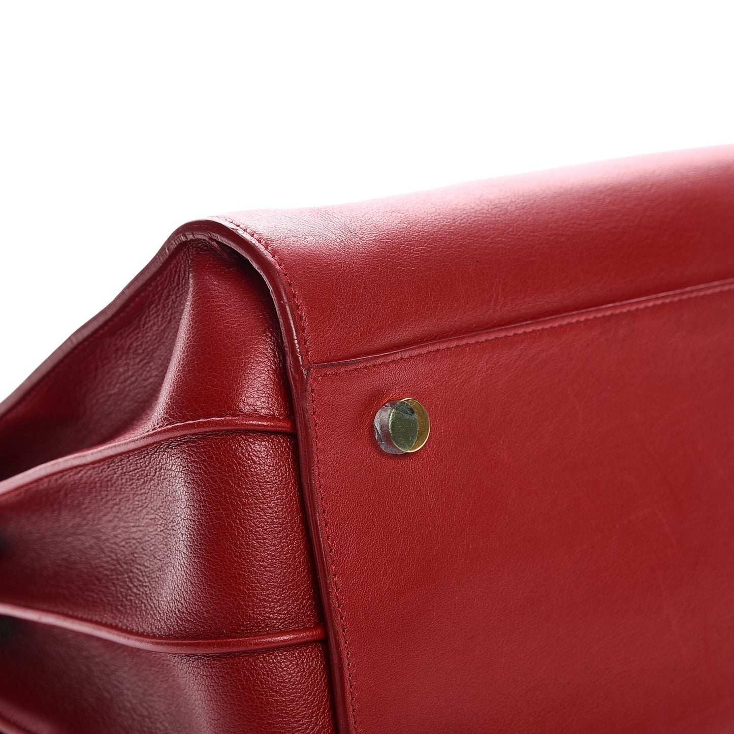 Calfskin Small Sac De Jour Rouge Orient