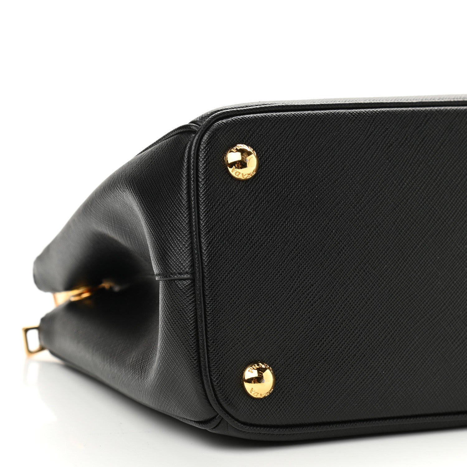 Prada Saffiano Small Galleria Double Zip Tote Black 8 of 10