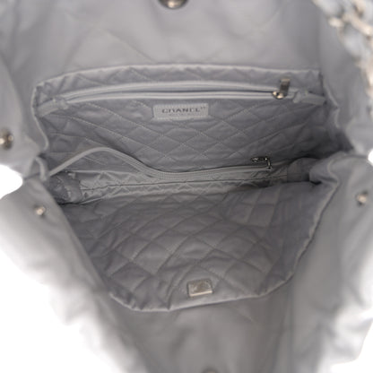 Chanel Shiny Calfskin Quilted Small Chanel 22 Grey 6 of 11