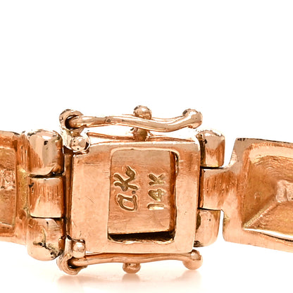 Anita Ko 14K Rose Gold Diamond Small Spike Bracelet 3 of 3