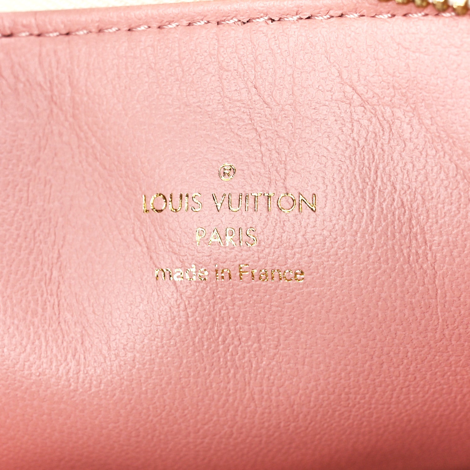 Louis Vuitton Lambskin Embossed Monogram Coussin PM Natural Creme 6 of 10