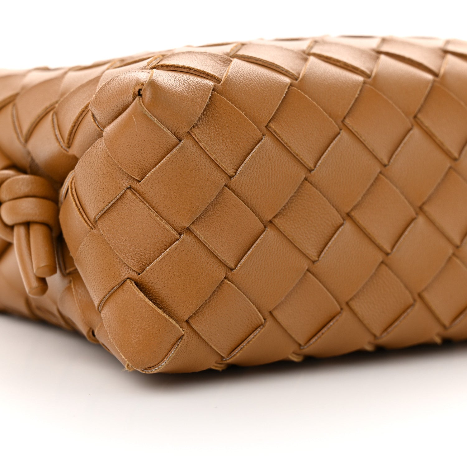 Bottega Veneta Nappa Intrecciato Mini Loop Camera Bag Camel 8 of 11