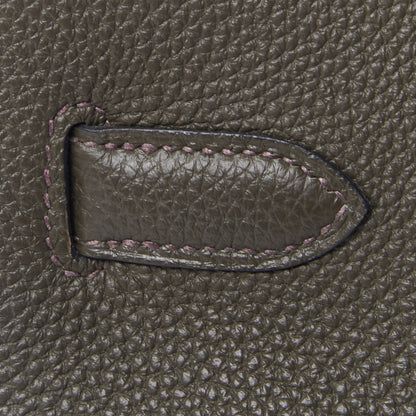 Hermes Togo Birkin 30 Vert De Gris 12 of 31