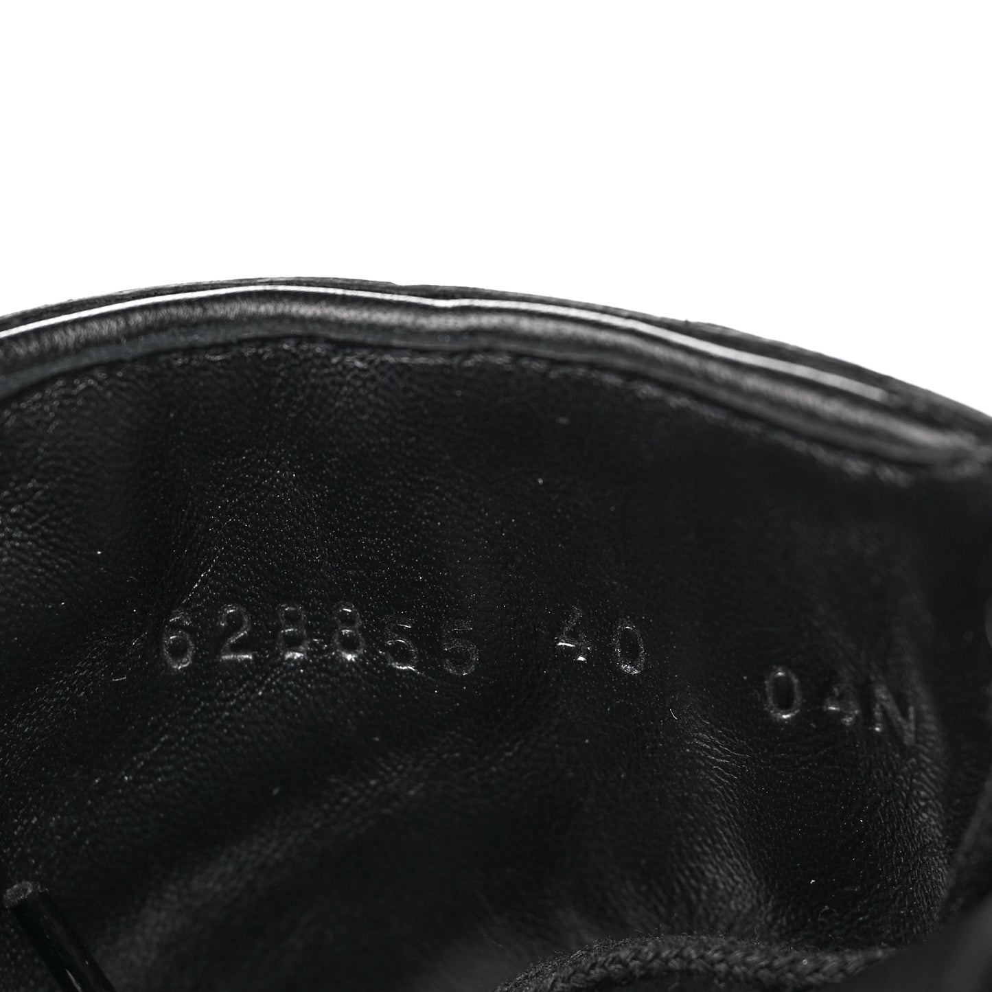 Nappa Frances GG Matelasse Platform Combat Boots 40 Black