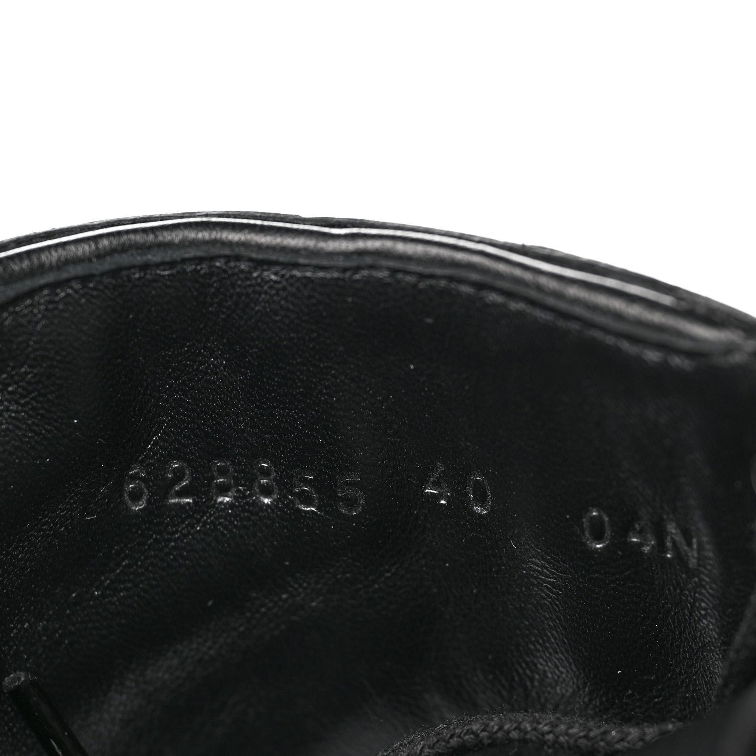 Gucci Nappa Frances GG Matelasse Platform Combat Boots 40 Black 7 of 8