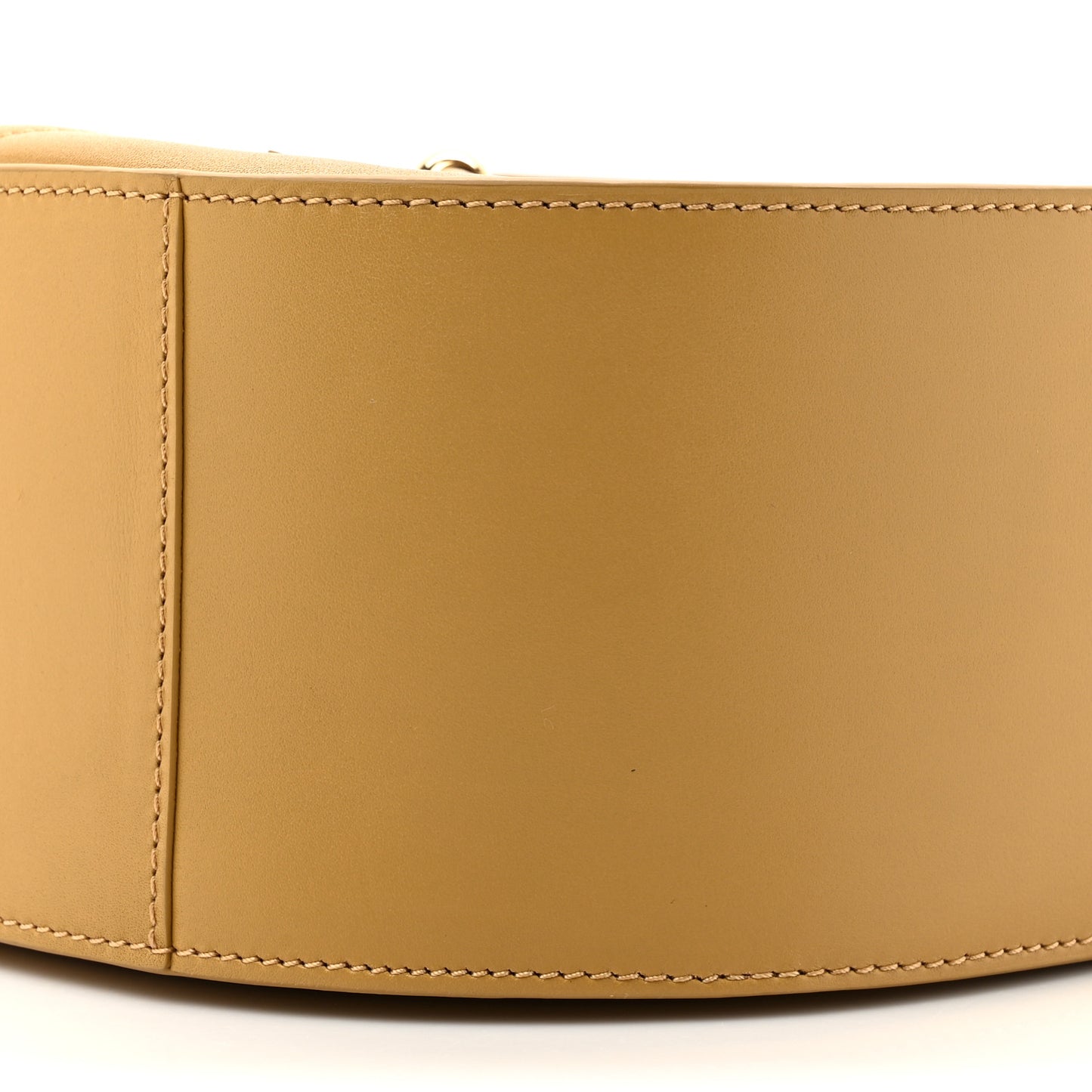 Calfskin Hammock Slice Bag Sahara