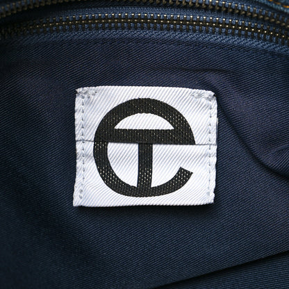 Telfar Denim Medium Shopping Bag Distressed Blue 6 of 10