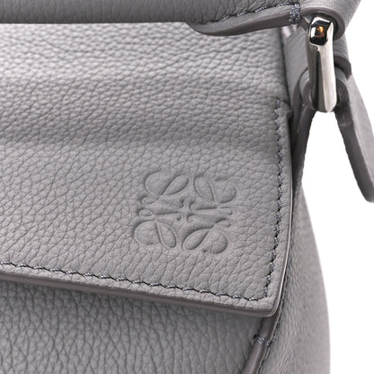 Loewe Soft Grained Calfskin Small Puzzle Edge Bag Pearl Grey 7 of 10