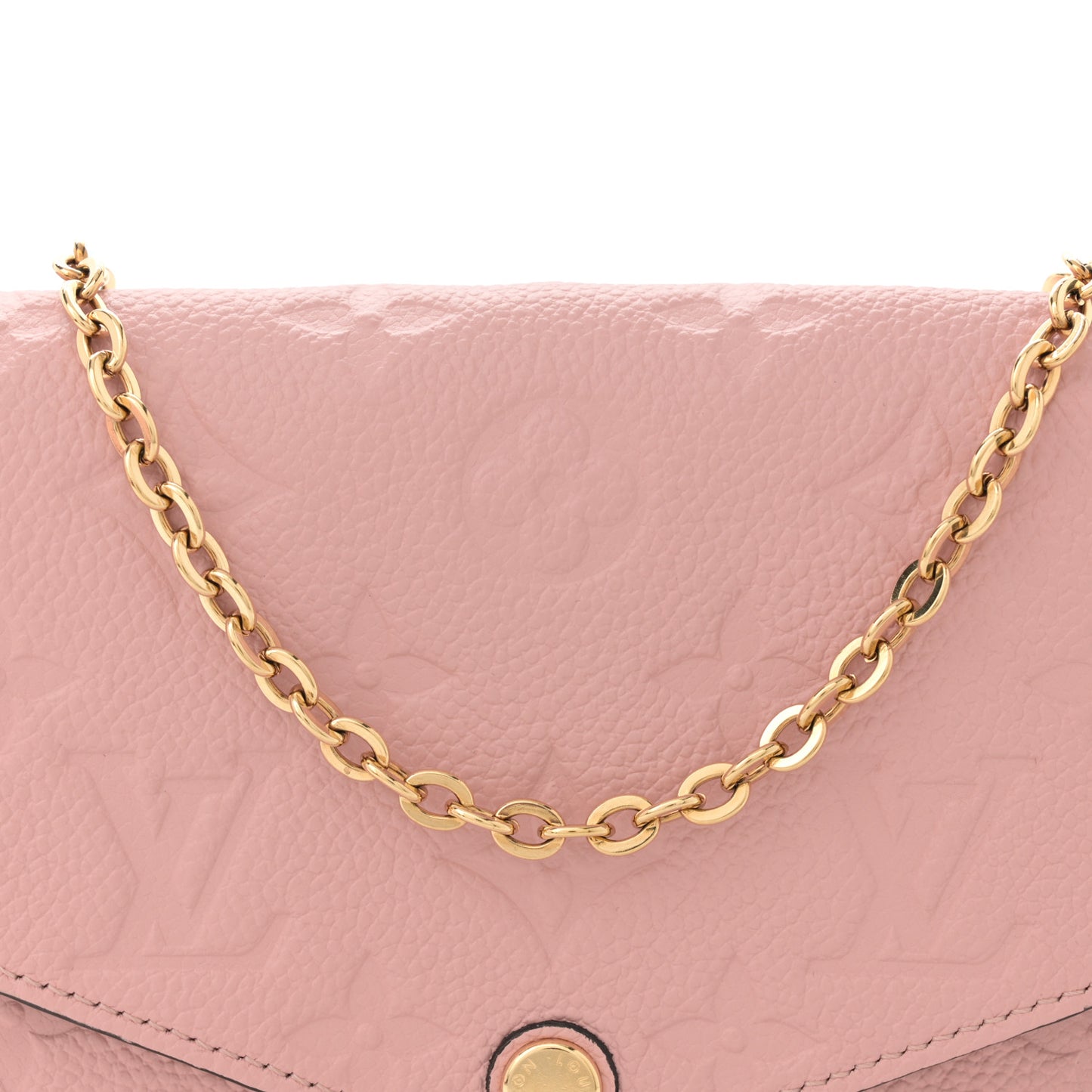 Empreinte Pochette Felicie Chain Wallet Rose Poudre