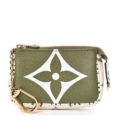 Louis Vuitton Monogram Giant Micro Pochette Accessories Kaki White 1 of 7