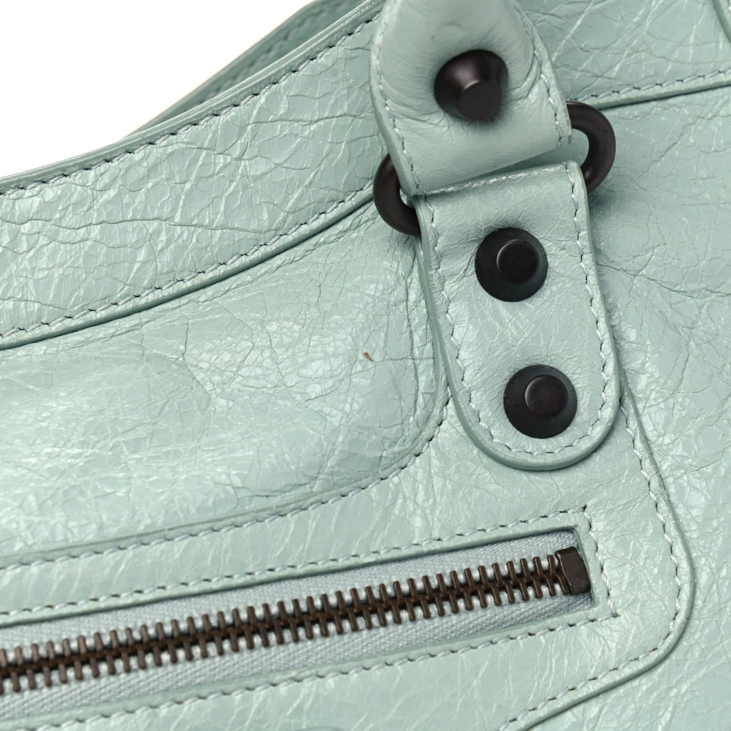 Balenciaga Agneau Classic Hardware City Vert Jade 12 of 14