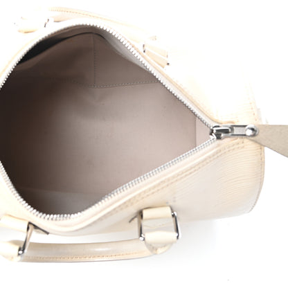 Louis Vuitton Epi Speedy 25 Ivory 5 of 10