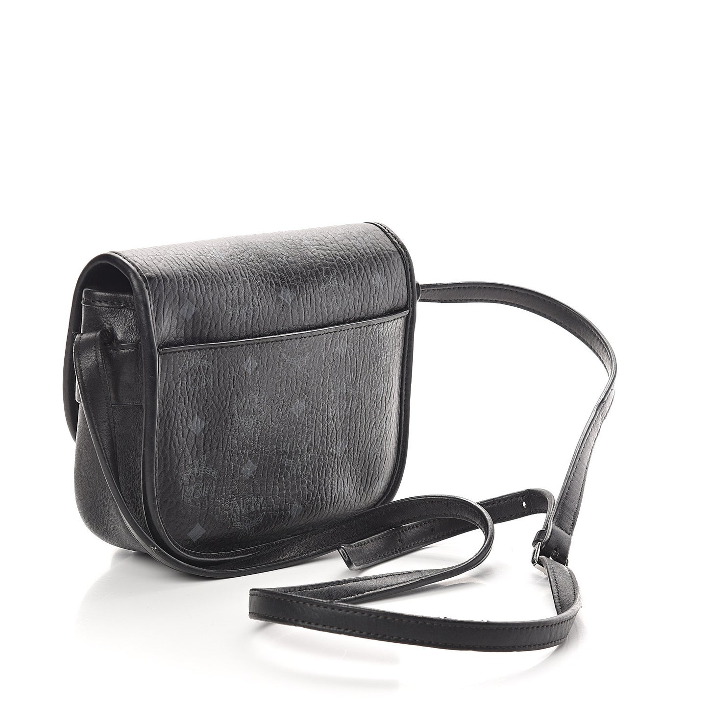 Visetos Small Crossbody Flap Messenger Black