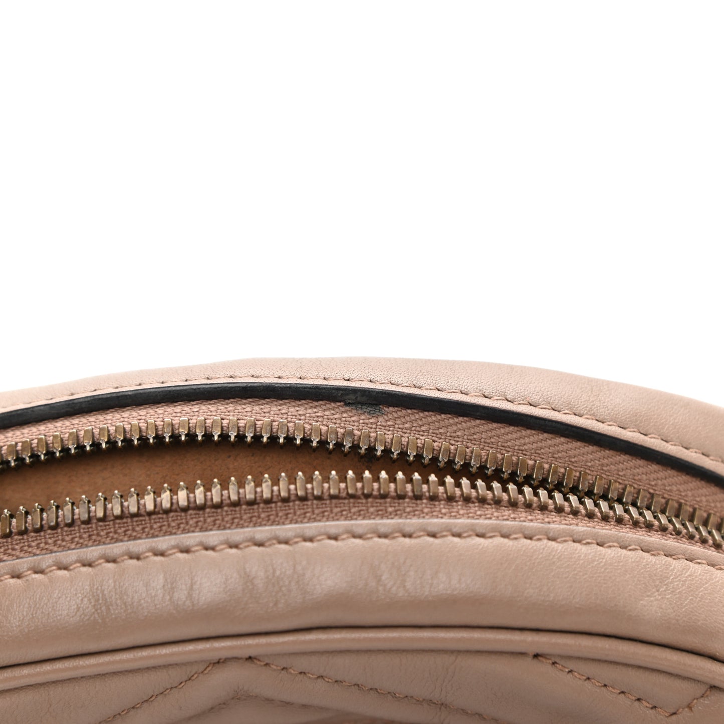 Calfskin Matelasse GG Marmont Belt Bag 85 34 Porcelain Rose
