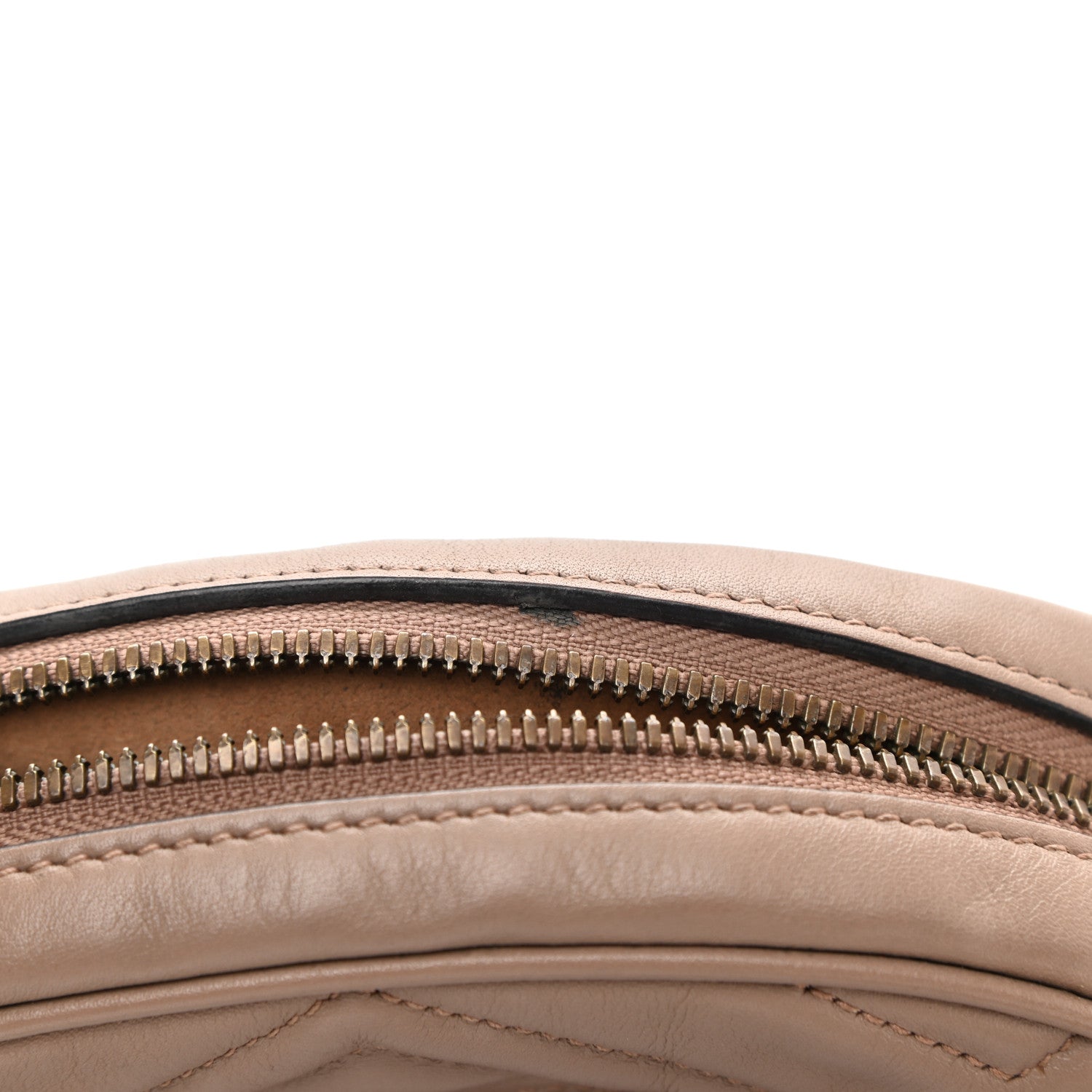 Gucci Calfskin Matelasse GG Marmont Belt Bag 85 34 Porcelain Rose 15 of 15