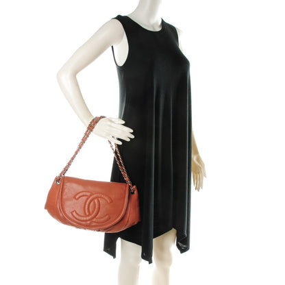 Chanel Caviar Half Moon Large Flap Pink 2 of 9