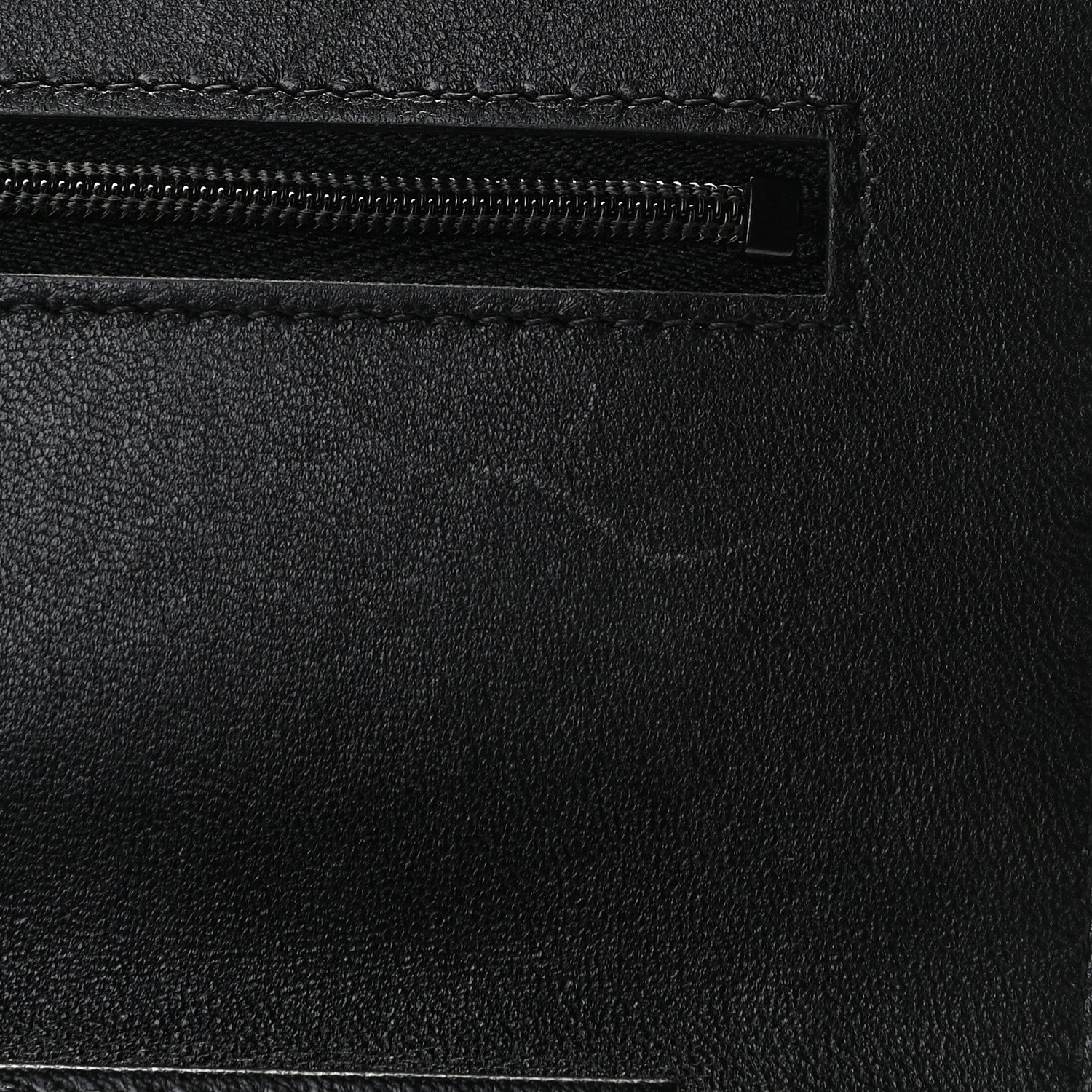 Chanel Lambskin Quilted Wallet On Chain WOC Black 10 of 10