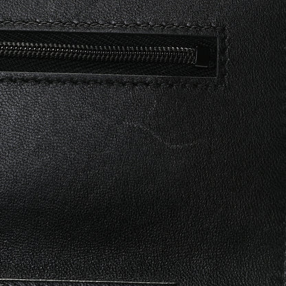 Chanel Lambskin Quilted Wallet On Chain WOC Black 10 of 10