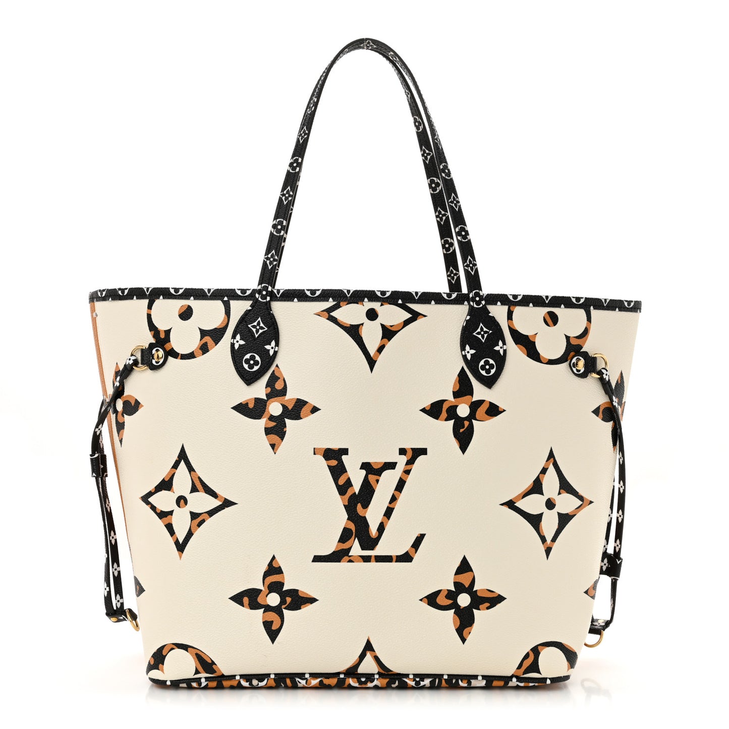 Monogram Giant Jungle Neverfull MM Ivory