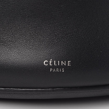 Celine Smooth Calfskin Long Strap Big Bucket Bag Black 8 of 8