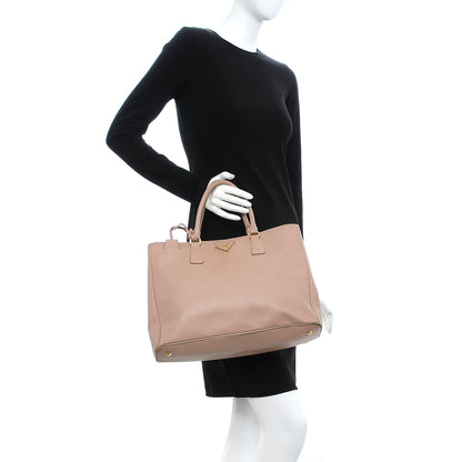 Prada Saffiano Lux Large Tote Cammeo 2 of 28