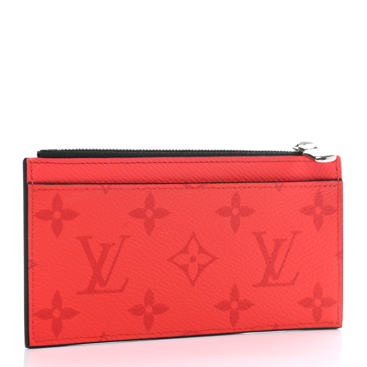 Taigarama Coin Card Holder Fire Red